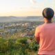 Picture of me overlooking Maseru in Lesotho
