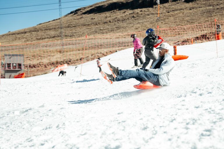 Bumboarding at AfriSki